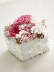 Floral Jewelled Ring Box
