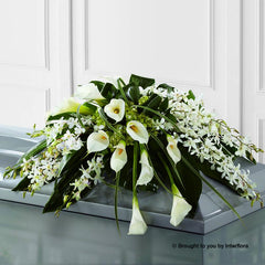 Calla Lily and Orchid Arrangement